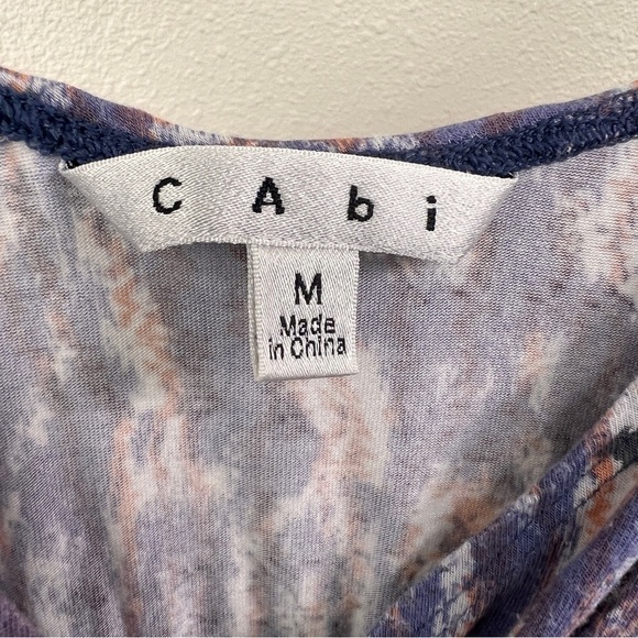 CAbi #852 Maxi Animal print look Maxi Dress with Stretch Straps & faux Wrap top - Picture 4 of 7